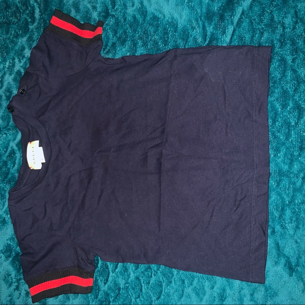 Kids Blue GUCCI t-shirt